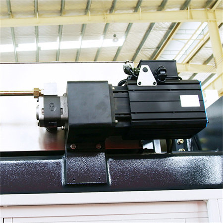 160T6m hydraulische persremmachine met 4-assige CNC-gestuurde automatische terugbuigmeter