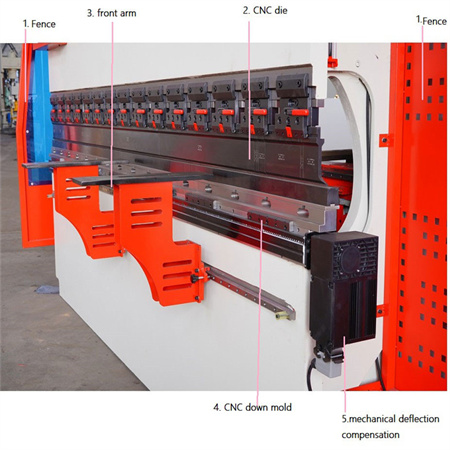 200 ton metalen plaat staal CNC hydraulische persrem buigende machine prijs: