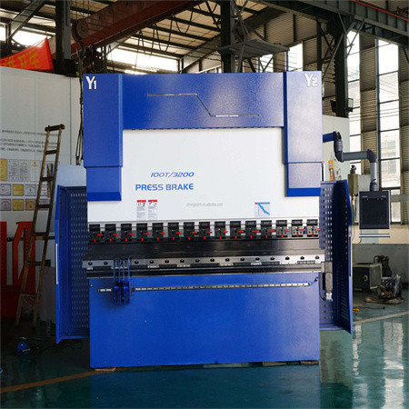 30T1600 kleine NC of CNC stalen hydraulische kantpers WC67K gemaakt in China;