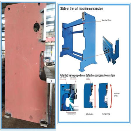 100ton Hydraulische kantpersmachine voor metalen WC67Y kantpersmachine;