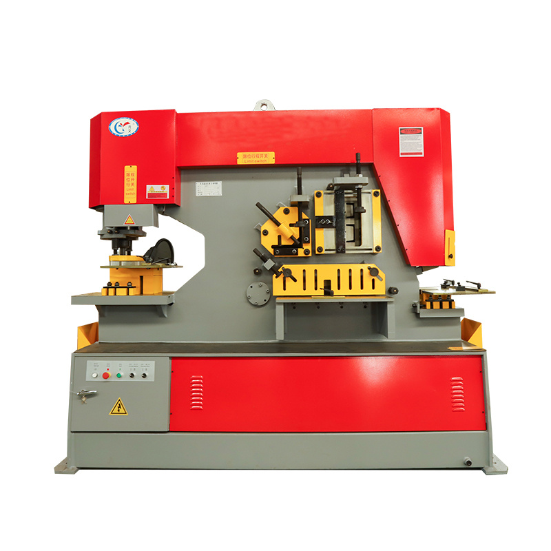 China Hydraulische Ironworker Machine Coin Press Machine Iron Worker