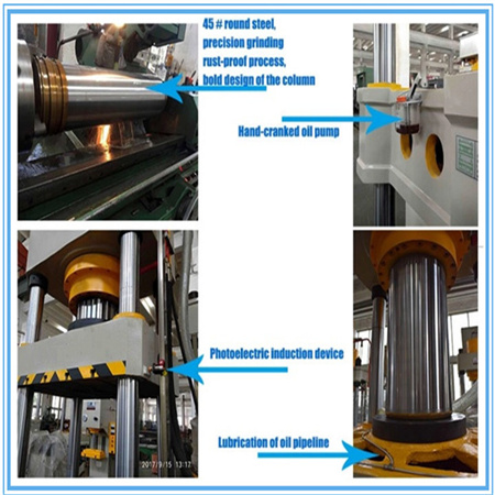Hydraulische pers Hydraulische hydraulische pers Automatische dieptrekken Plaatwerk stempelen 4 kolommen Hydraulische pers