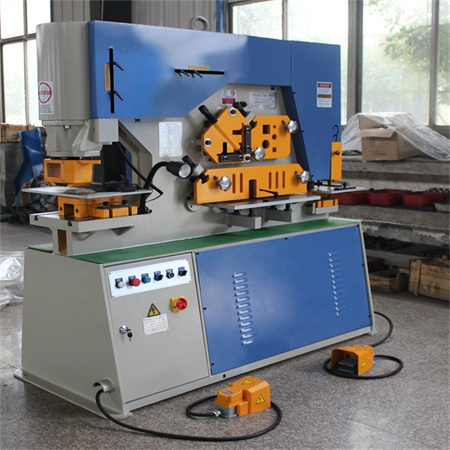 Hoge kwaliteit Q35Y20 90 Ton Iron Worker Machine Prijs Sunrise Hydraulische Ironworker Ponsmachines: