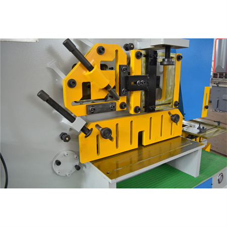 gegalvaniseerde combinatie metaalschaar buigmachine van q35y50 hydraulische arbeider scheren en ponsen edwards ijzerbewerker taiwan