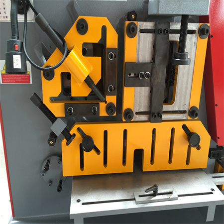 Multifunctionele pons- en knipmachine Hoekijzer en hoekkanaalpons- en knipsnijmachine voor ijzerbewerkers