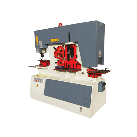 hydraulische plaatwerk staal ijzerbewerker knip- en ponsmachine ijzer werknemer ponsen knipmachine DIW-160T gemaakt in China