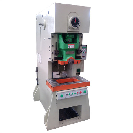 Automatische CNC hydraulische stalen vierkante buis pijp hoek perforator machine;