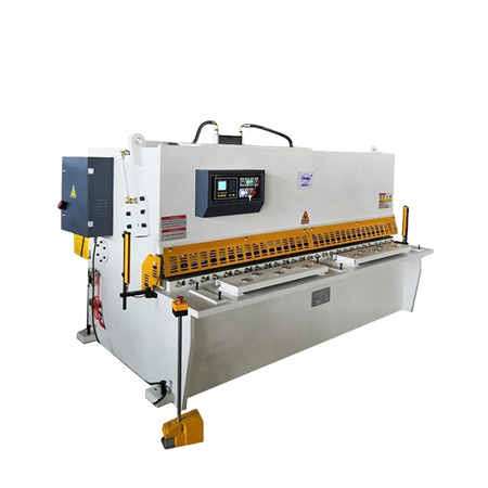 Hoge precisie CNC hydraulische hoekschaar machine inkeping machine voor vierkante pijp en ronde pijp automatische perforator;