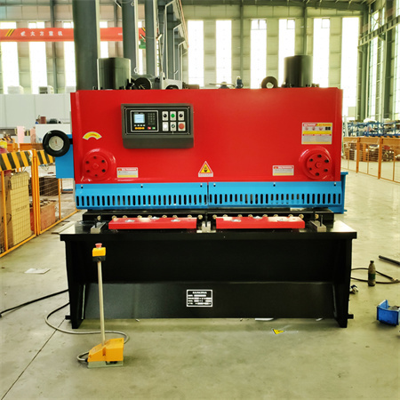 QC12K CNC Guillotine gesneden plaatwerk 6m lengte 8mm dikte hydraulische knipmachine