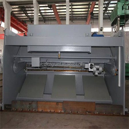 QC11K 10x3200 guillotineschaar machine roestvrij staal metalen plaat ijzeren plaat plaat snijmachine