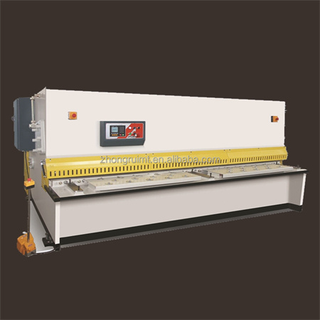 Qc12y-16x6000mm hydraulische guillotineschaar machine gesneden roestvrij staal ijzeren plaat E21/E22 in goede staat