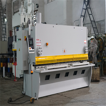 instock QC12Y-4x2500 roestvrijstalen hydraulische knipmachine gebruikt voor het snijden van plaatwerk