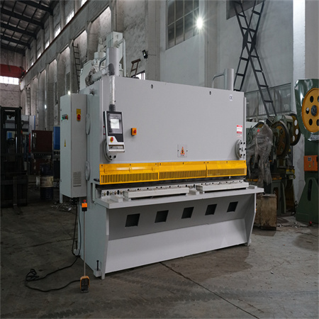 China Goede prijs van 3m 6m 8m metalen plaat stalen plaat snijden CNC hydraulische poort-type guillotineschaar