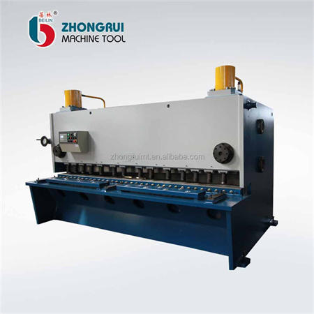 Handmatige plaatwerkschaar Kleine mechanische guillotine Q11-3x1300 elektrische knipmachine voor het snijden van staal