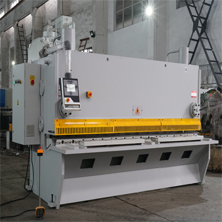 Voetbediende CNC Guillotine Carbon Steel Sheet Metal Shearing Machine te koop
