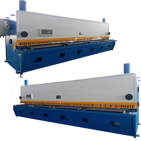 gebruikte CNC automatische handmatige elektrische hydraulische mechanische guillotine stalen plaat plaatwerk snijden knipmachine prijs: