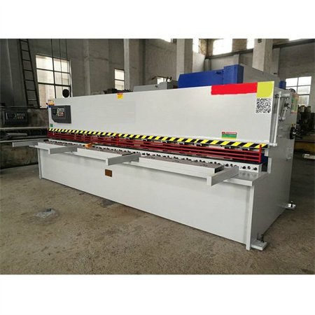 CNC Hydraulische Guillotine Shear Machine QC11K-8X4000 E21S Systeem met Pneumatische Supporter
