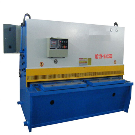 gebruikte CNC automatische handmatige elektrische hydraulische mechanische guillotine stalen plaat plaatwerk snijden knipmachine prijs: